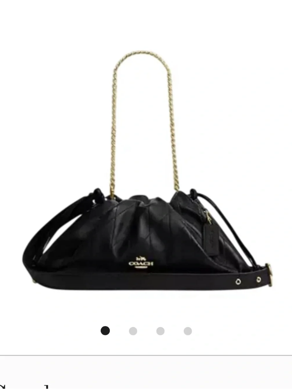 Coach Faye Large Quilted shoulder bag NEW condition